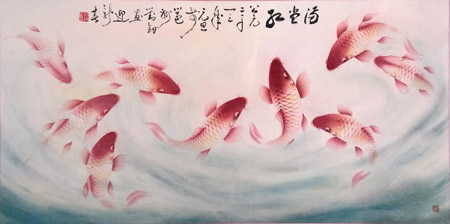 刘剑——特邀最受欢迎的人民书画家献礼全国两会