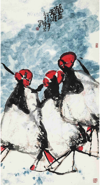 墨彩淋漓——冯钟云国画中的色彩印象