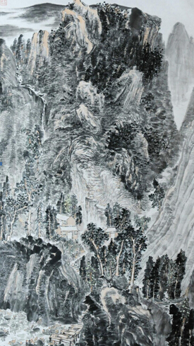 宋新成作品展亮相北大